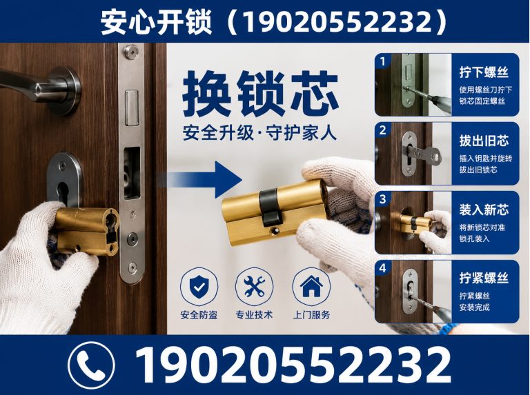 罗湖区换锁芯展示图